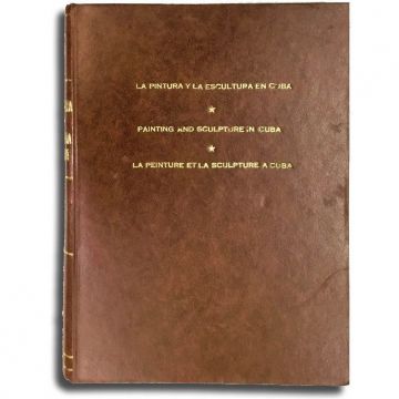 LA PINTURA Y ESCULTURA EN CUBA, Catalogo