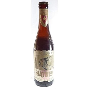Bottle Cerveza Hatuey, FULL with original cap