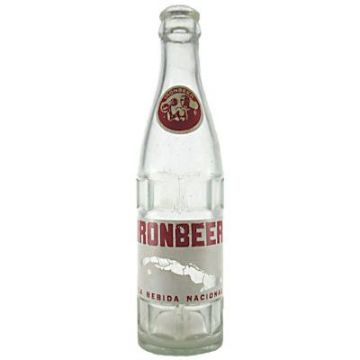 Bottle Ironbeer, 1958, last design used in Cuba