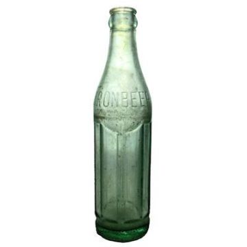Bottle Ironbeer, 1954, clear green, Oasis