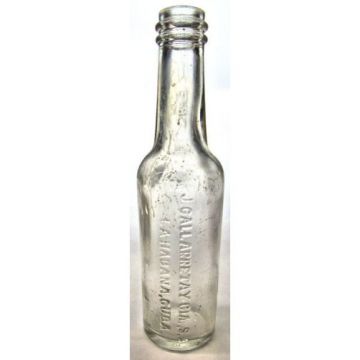 Bottle from J. Gallarreta y Cia,