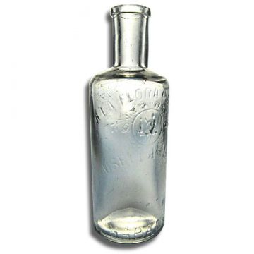 Bottle Botica, perfume Crusellas, Hno. y Co. Medicine bottle