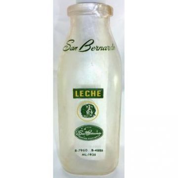 Botella de leche San Bernardo, 473 grs half quart