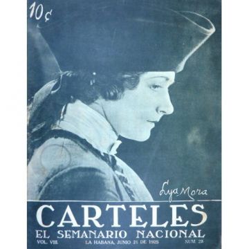 Carteles, edicion 21 de junio 1925, Revista cubana