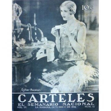 Carteles, edicion 17 de octubre 1926, Revista cubana