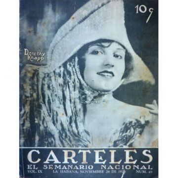 Carteles, edicion 28 de noviembre 1926, Revista cubana