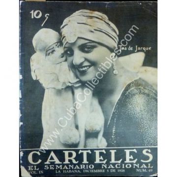 Carteles, edicion 5 de diciembre 1926, Revista cubana