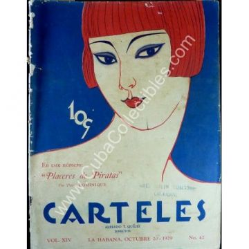 Carteles, edicion 20 de octubre 1929, Revista cubana