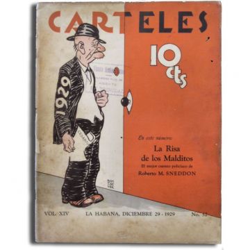 Carteles, edicion 29 de diciembre 1929, Revista cubana