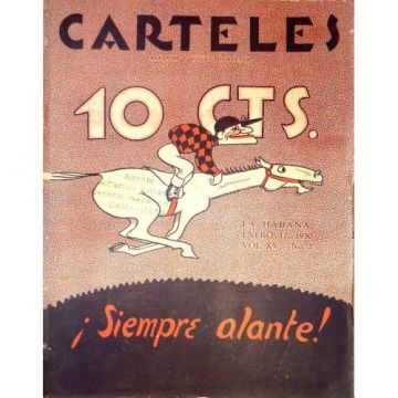 Carteles, edicion 12 de enero 1930, Revista cubana