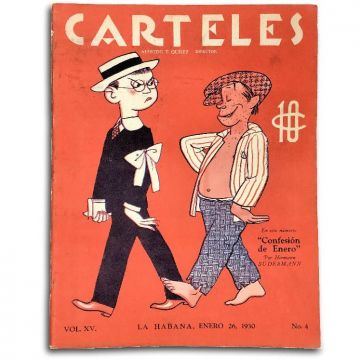 Carteles - Antigua revista Cubana en espa&ntilde;ol, publicada en Cuba - Edicion: 26 de enero de 193