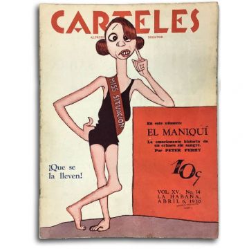 Carteles, edicion 6 de abril 1930, Revista cubana