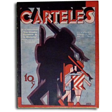 Carteles, edicion 23 de febrero 1930, Revista cubana