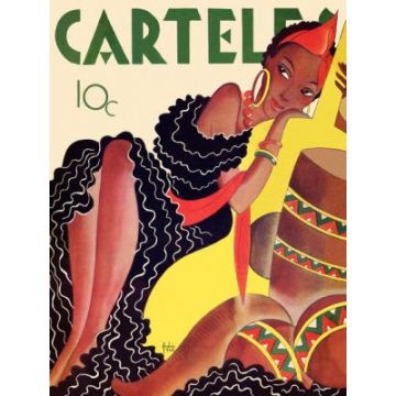 Carteles Giclee on canvas, Andres 1950's Conga