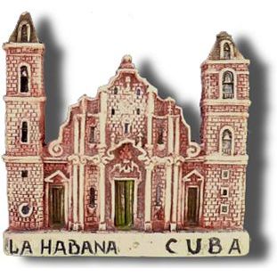Ceramica imantada-Catedral de La Habana
