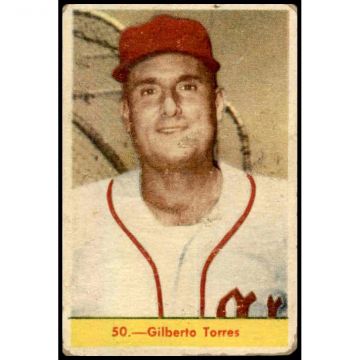 Gilberto Torres, Cuban baseball card # 50