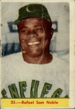 Rafael Sam Noble, Cuban baseball card # 35