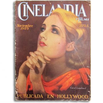 1928-08 Cinelandia, revista Edicion de noviembre 1929