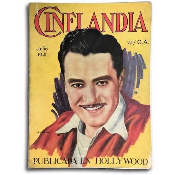 1931-07 Cinelandia, revista Edicion de julio 1931