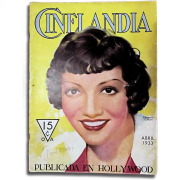 1933-04 Cinelandia, revista Edicion de abril 1933