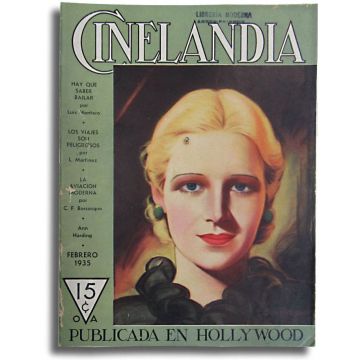 1935-02 Cinelandia, revista Edicion de febrero 1935