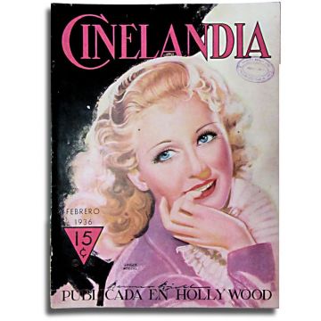 1936-02 Cinelandia, revista Edicion de febrero 1936