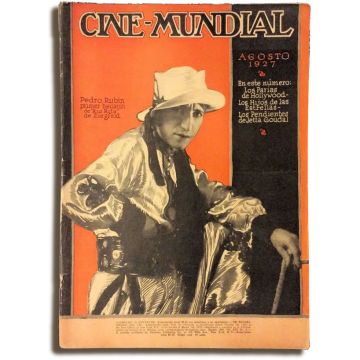 Cine Mundial, revista mensual, agosto de 1927