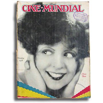 Cine Mundial, revista mensual, Octubre de 1928