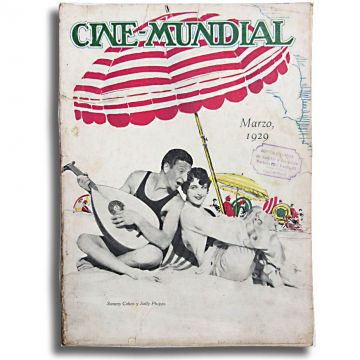 Cine Mundial, revista mensual, Marzo de 1929