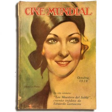 Cine Mundial, revista mensual, octubre de 1929