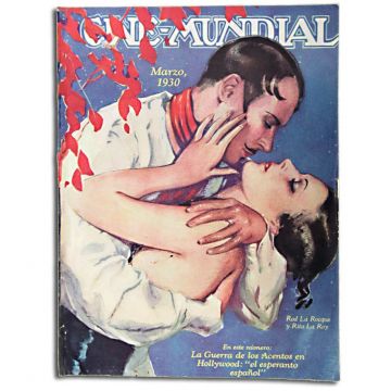Cine Mundial, revista mensual, Marzo de 1930