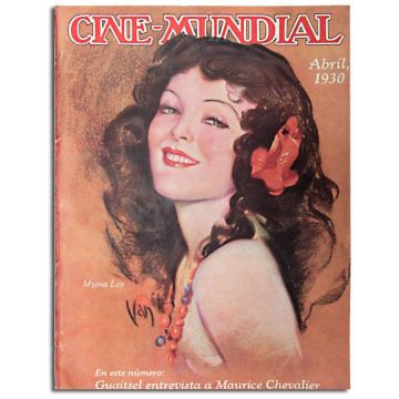 Cine Mundial, revista mensual, Abril de 1930