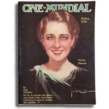 Cine Mundial, revista mensual, Diciembre de 1930