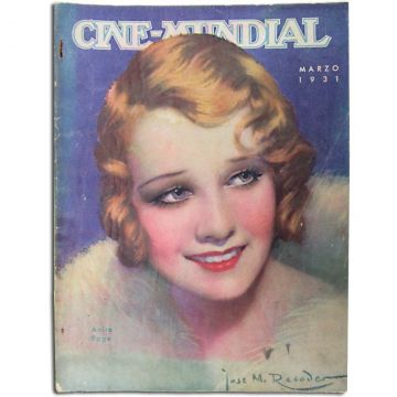 Cine Mundial, revista mensual, Marzo de 1931