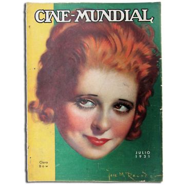 Cine Mundial, revista mensual, Julio de 1931