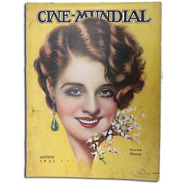 Cine Mundial, revista mensual, Agosto de 1931