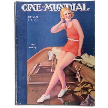Cine Mundial, revista mensual, Octubre de 1931