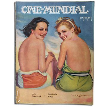 Cine Mundial, revista mensual, Diciembre de 1931