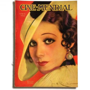 Cine Mundial, revista mensual, junio de 1934