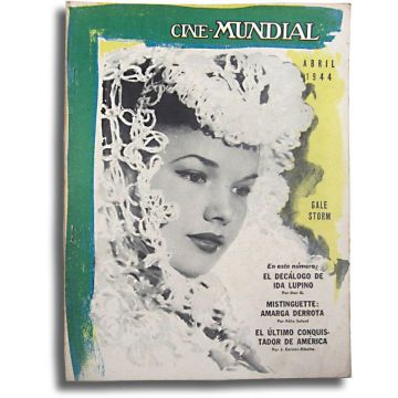 Cine Mundial, revista mensual, Abril de 1944