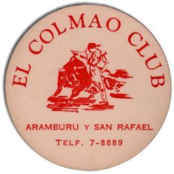 Coaster, El Colmao Club, Aramburu y San Rafael