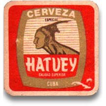 Coaster, Cerveza Hatuey, portavasos