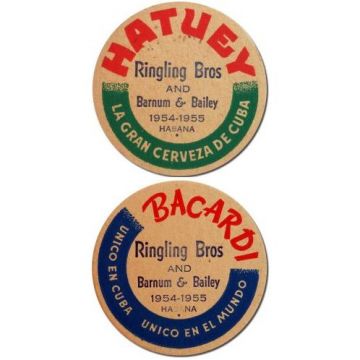 Coaster, Bacardi-Hatuey Ringling Bros and Barnum & Bailey