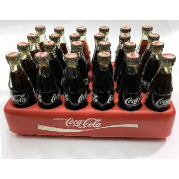 Bottle Coca Cola Mini bottles-mini crate