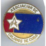 Association - Asociacion de Colonos de Cuba, Pin