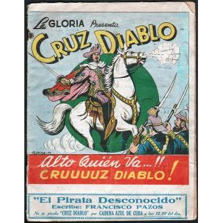 Cruz Diablo, el Pirata Desconocido, Album de Postalitas, full