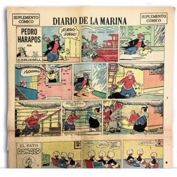 Diario de la Marina Newspaper Comics Sunday 1958