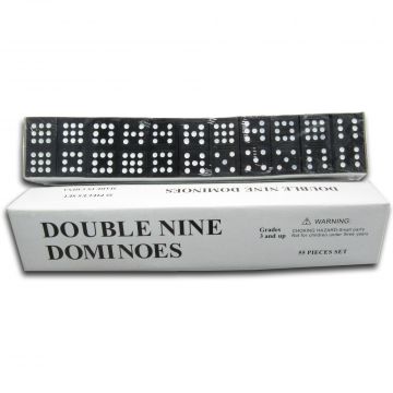 Domino set double NINE, small size