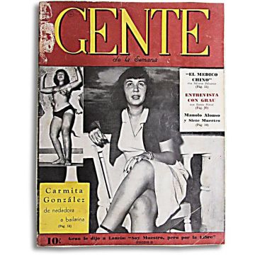 1950-10-15 Revista Gente Cuban magazine