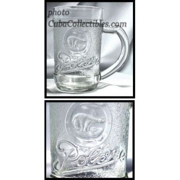Advertising beer glass mug Polar beer